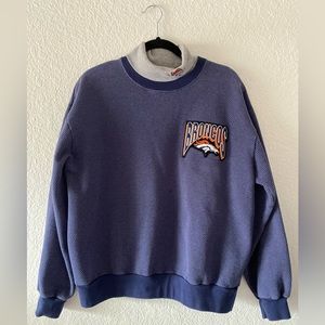 Majestic Broncos Crewneck